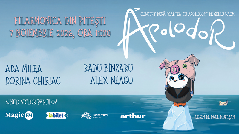 Pitesti: Apolodor - Ada Milea @ Concertul după ''Cartea lui Apolodor'' de Gelu Naum