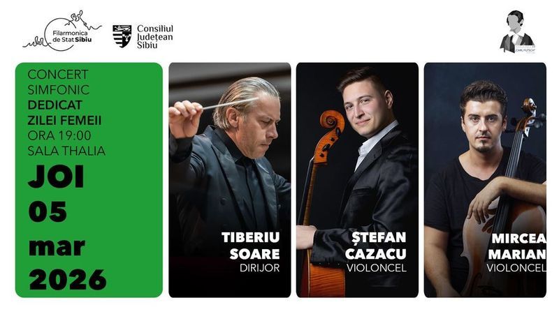 Sibiu: Concert Simfonic dedicat Zilei Femeii