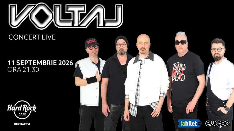 Concert Voltaj la Hard Rock Cafe