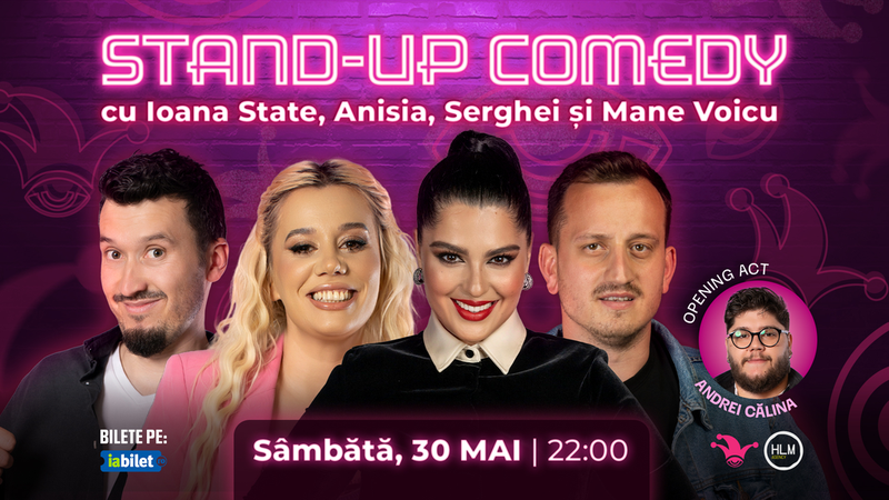 The Fool: Stand-up comedy cu Ioana State, Mane Voicu, Anisia și Serghei