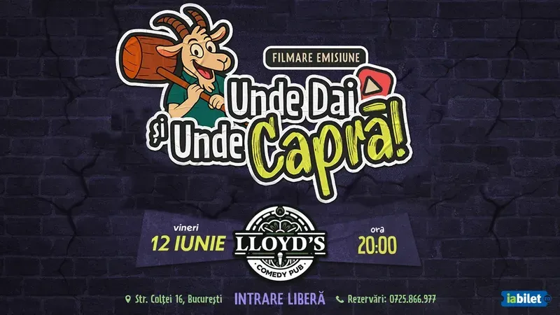Lloyd's: Filmare "Unde dai și Unde Capră"
