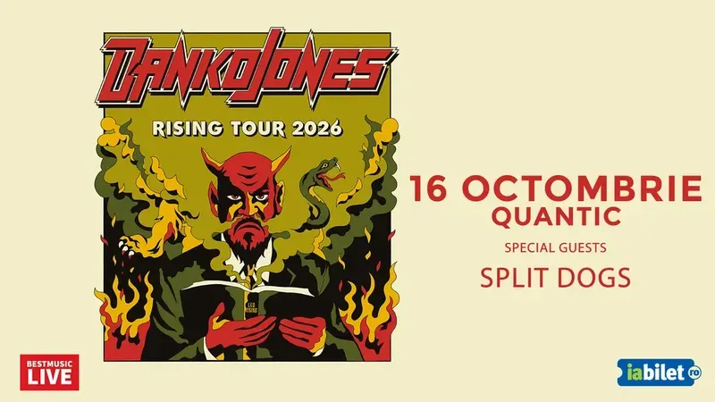 Danko Jones la Quantic