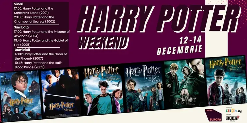 Harry Potter weekend - Vrăji, prietenii și mistere la Hogwarts