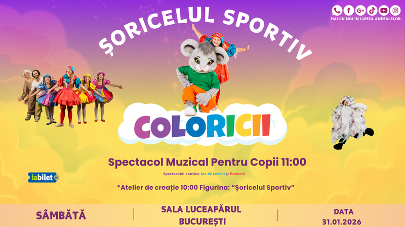 Ritza Marizza și Șoricelul Sportiv – episodul 3 din seria Coloricii
