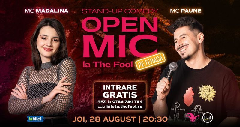 The Fool Open Mic: MCs Moise & Păune