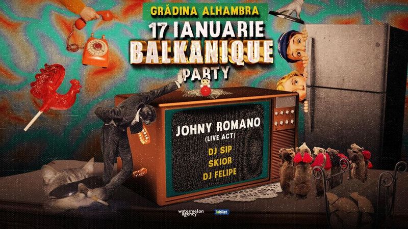 Balkanique party cu Johny Romano