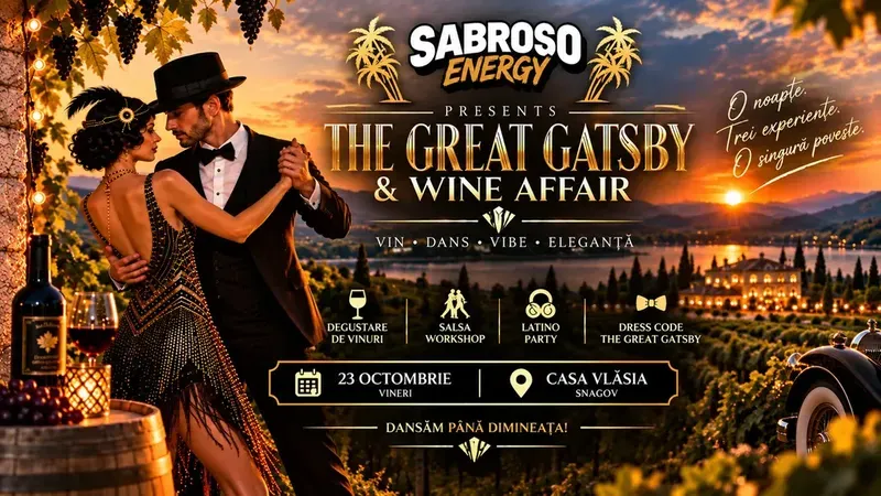 Snagov: Sabroso Energy – The Great Gatsby & Wine Affair