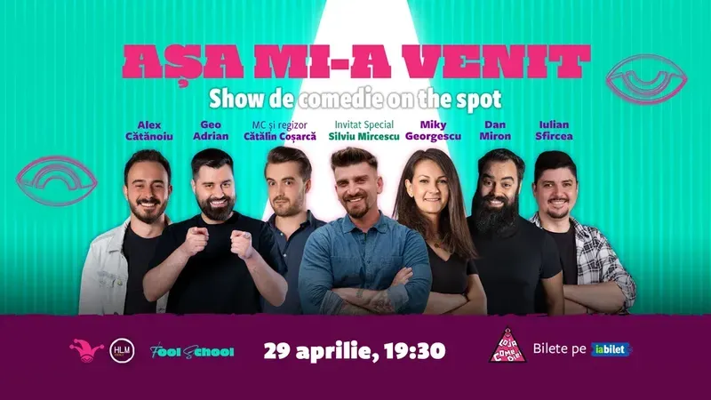 The Fool: Așa mi-a venit! | Show de comedie on the spot