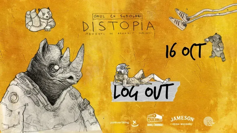 Baia Mare: Omul cu Sobolani • Lansare de album: "Distopia" •
