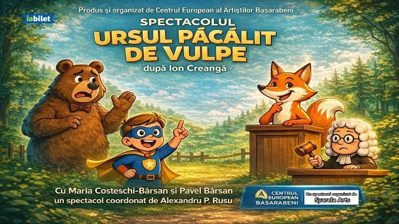 Ursul pacalit de vulpe