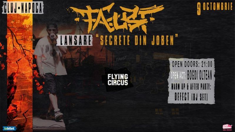 Cluj-Napoca: Faust - Concert @Flying Circus |9 Octombrie