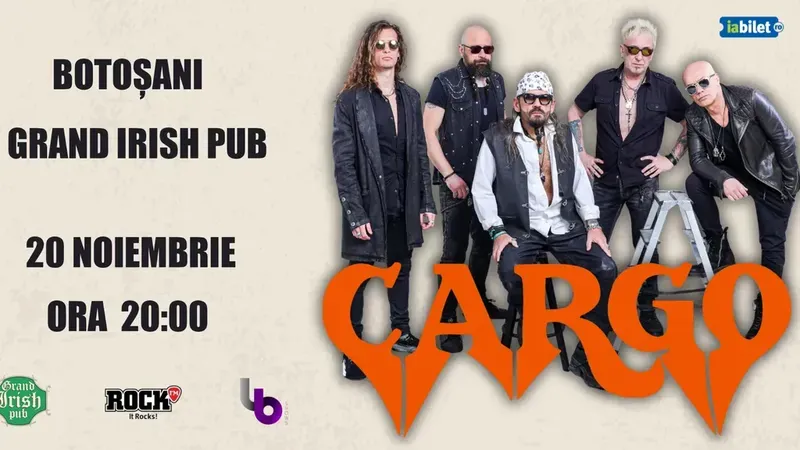 Botoșani: Concert Cargo
