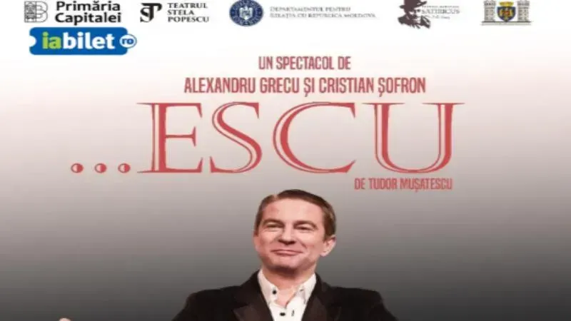 Pavel Bartoș în …ESCU de Tudor Mușatescu | Teatrul Stela Popescu