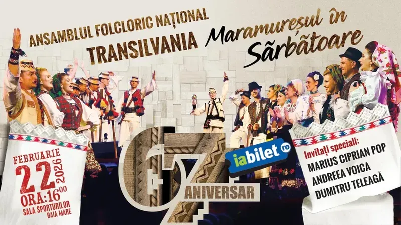 Baia Mare: Ansamblul Folcloric Național „Transilvania” - Maramuresul in sarbatoare