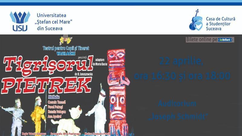 Suceava: Tigrișorul Pietrek | 18:00