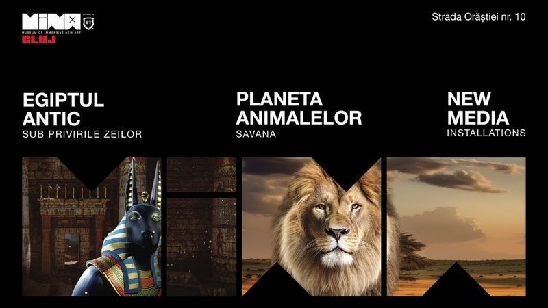 Egiptul Antic + Planeta Animalelor & New Media Art Installations