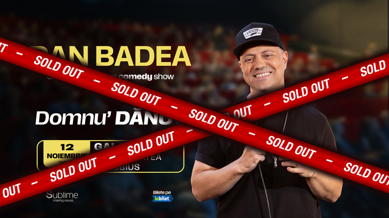 Galati: Stand-up Comedy cu DAN BADEA - “Domnu’ DANUT"
