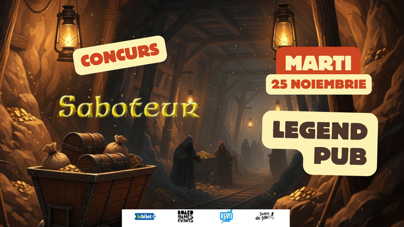 Iasi: Saboteur @ Board Games Events