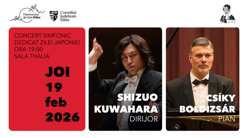 Sibiu: Concert Simfonic dedicat Zilei Japoniei