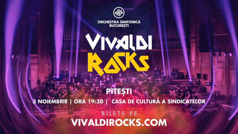 Pitești: Vivaldi Rocks - Orchestra Simfonică București