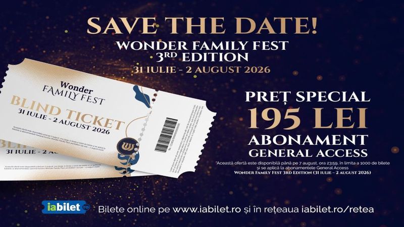 Cluj-Napoca: Wonder Family Fest – Ediția a III-a