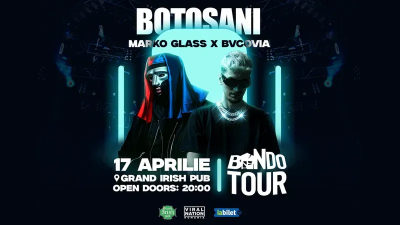 Botosani: BANDO TOUR – Marko Glass x Bvcovia
