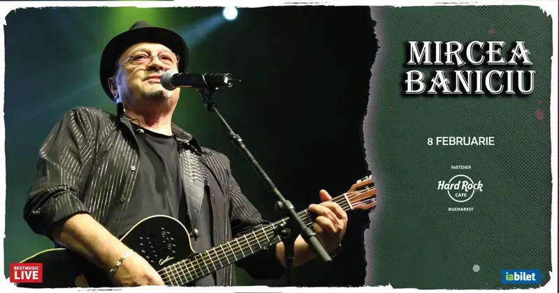 Concert Mircea Baniciu la Hard Rock Cafe