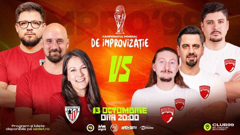 FC Blanao vs. Ciobanii Mioriței | Sferturi Meci 2 | Impro Show la Club99