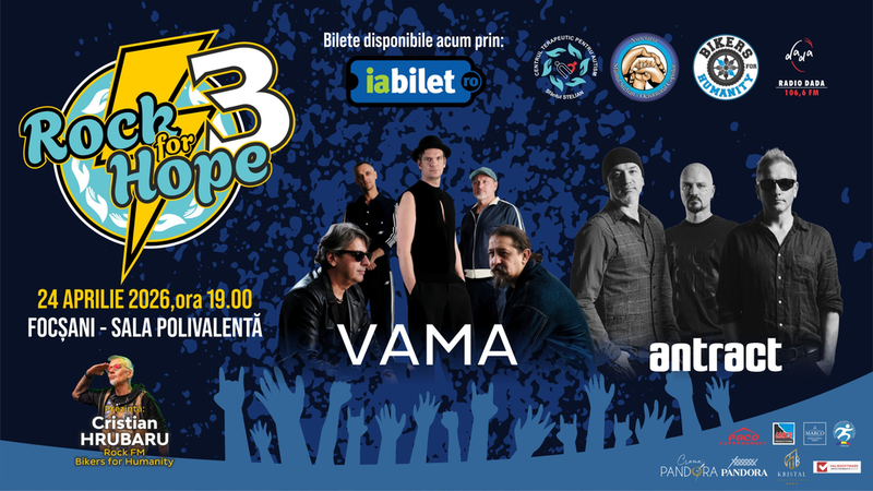 Focșani: Rock for Hope - Ajută și Tu Copiii cu Autism
