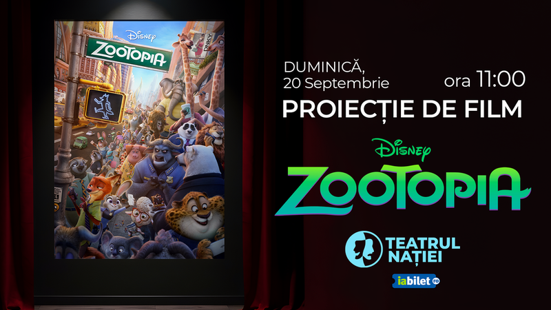 Ploiesti: Proiecție de film ~ Zootopia 1