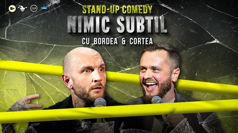 Campulung: Stand-Up Comedy cu Bordea & Cortea - "Nimic subtil"
