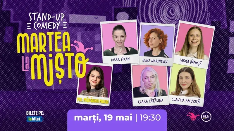 The Fool: Marțea la Mișto cu Irina Marinescu, Kiara Firan, Clara Cătălina, Larisa Bănuță și Claudia Amuzică