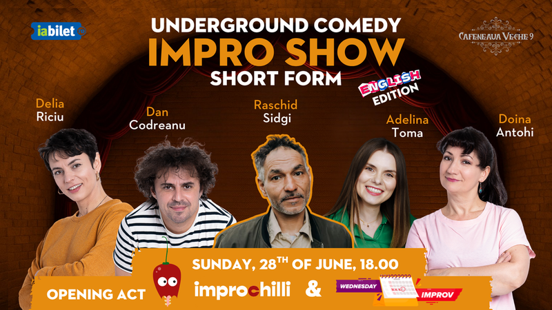 Comedie Underground - Impro Show (English Edition)