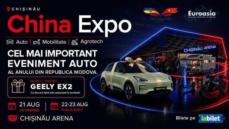 Chișinău: China Expo - Auto, Mobilitate & Agrotech