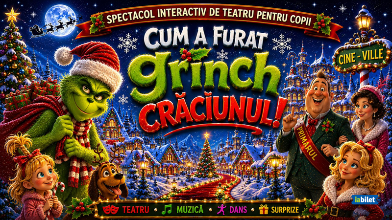 Constanta: Cum a facut Grinch Crǎciunul