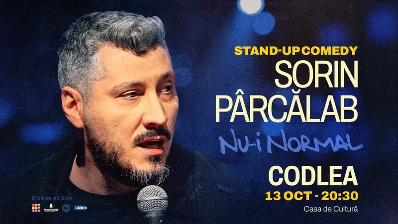 Codlea: Stand-up comedy Sorin Pârcălab | Nu-i normal