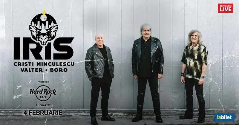 Concert IRIS - Cristi Minculescu, Valter si Boro la Hard Rock Cafe