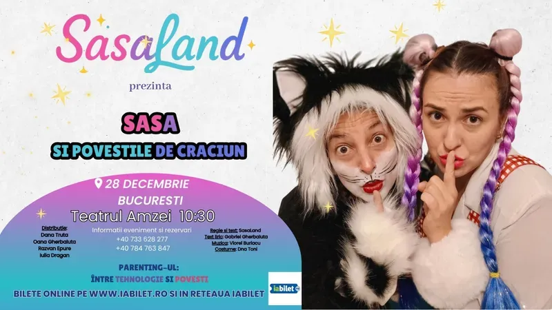 Sasa in taramul povestilor de Craciun