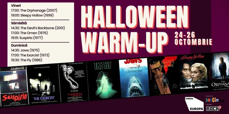 Halloween warm-up weekend - Fantome, blesteme și coșmaruri în preludiu