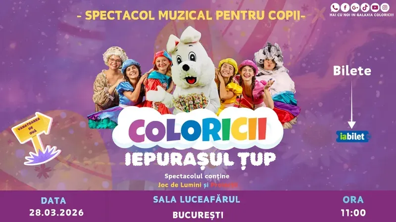 Coloricii și Iepurașul ȚUP