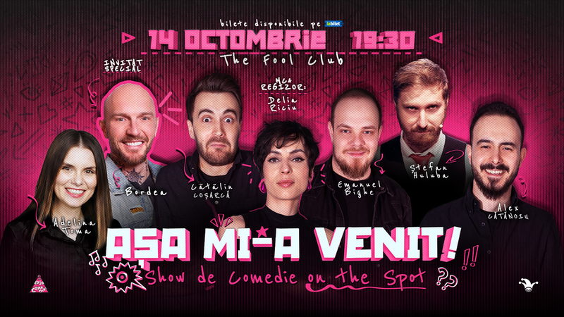 The Fool: Așa mi-a venit! | Show de comedie on the spot
