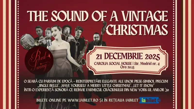 The Sound of a Vintage Christmas – un Crăciun à la Broadway @ RedSwing