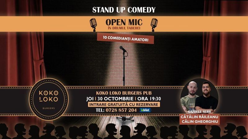 Seară de comedie la Koko Loko