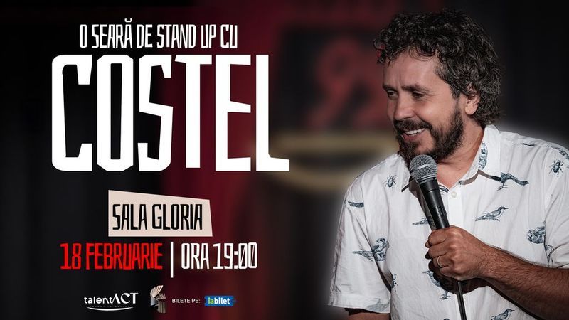 O seara de stand-up cu Costel