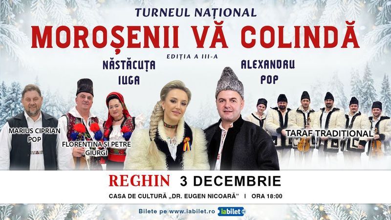Reghin: Moroșenii vă colindă