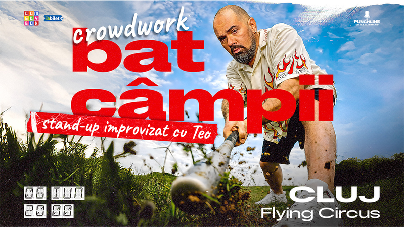 Cluj-Napoca: Stand-Up Improvizat cu Teo