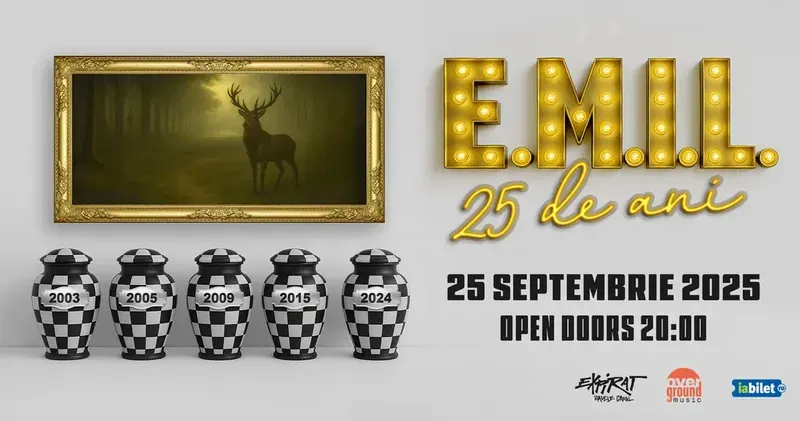 E.M.I.L. • Concert Aniversar 25 de Ani + Lansare Vinil