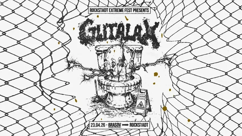 Brasov: Concert Gutalax la Rockstadt
