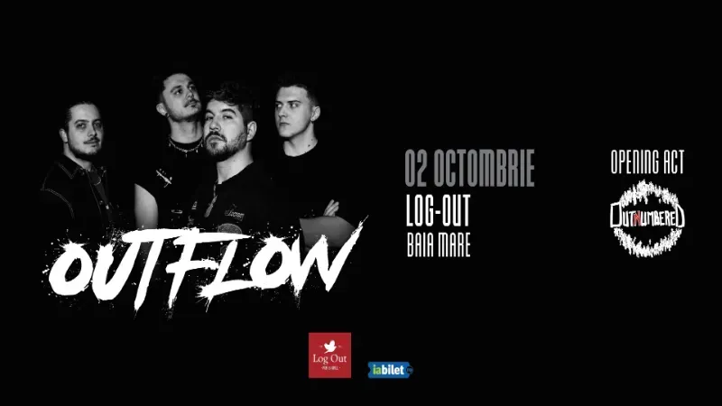 Baia Mare: Outflow live - Lansare album "Difuz"