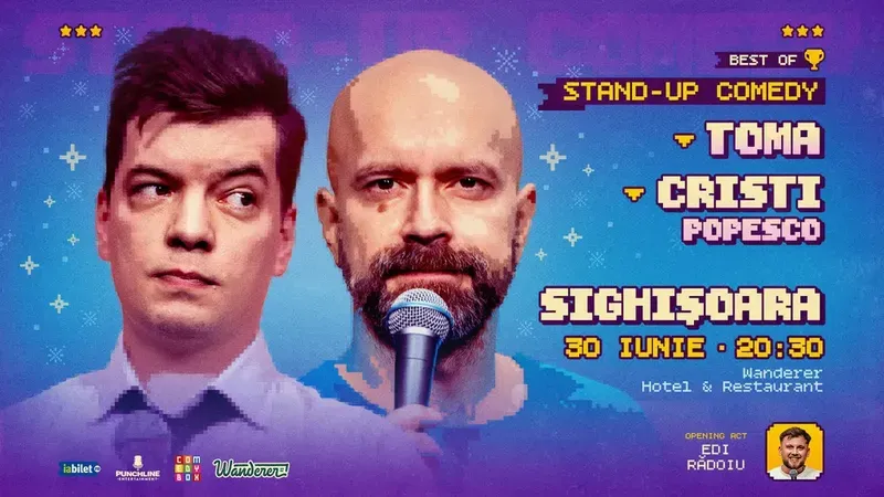 Sighisoara: Stand-up comedy - Best of Toma & Popesco